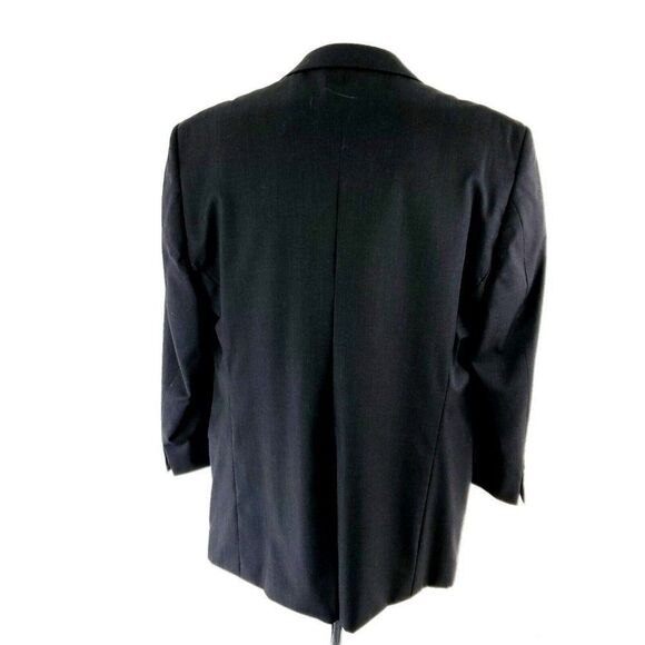Joseph Feiss Wool 2 Button Suit Jacket 42R Gray Twill Blazer Tagged 46R Has Been - Picture 5 of 10